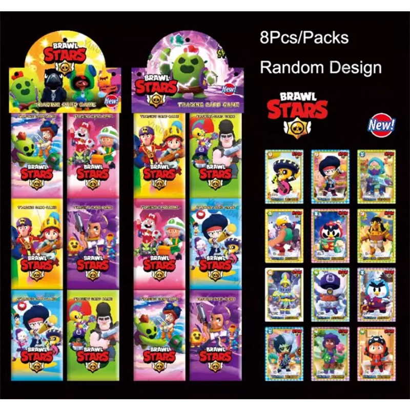 Board Game Enthusiast - Random Collect Card Anime Brawl Stars
