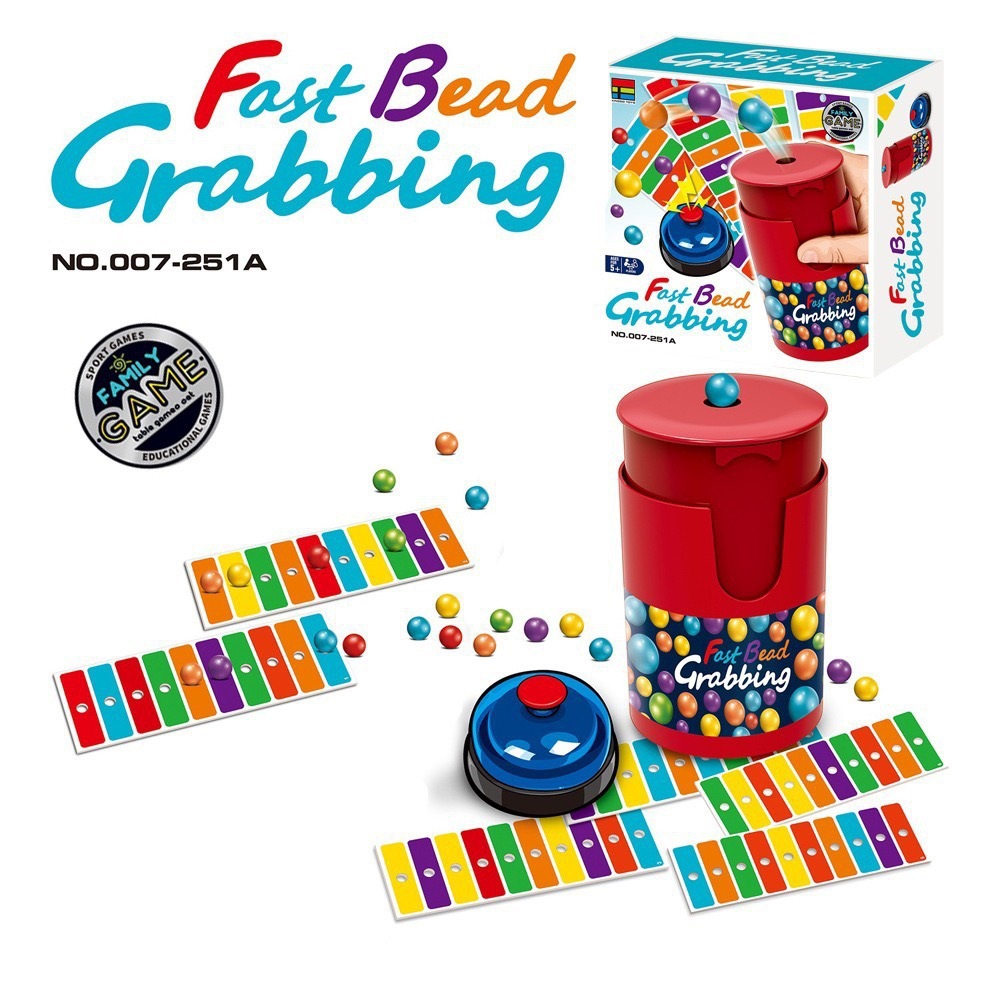Board Game Enthusiast - Fast Bead Grabbing Board Game for