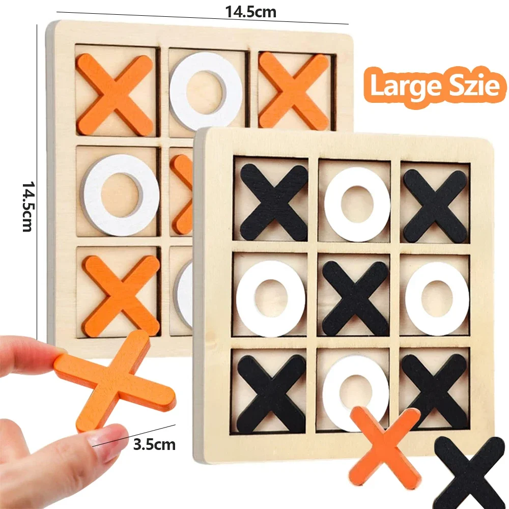 Wooden XO Tic Tac Toe Game Min - đánh giá và giá Board Game Enthusiast