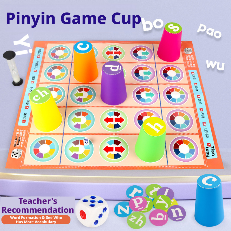 Hot Kids Chinese Pinyin Matchi - đánh giá và giá Board Game Enthusiast