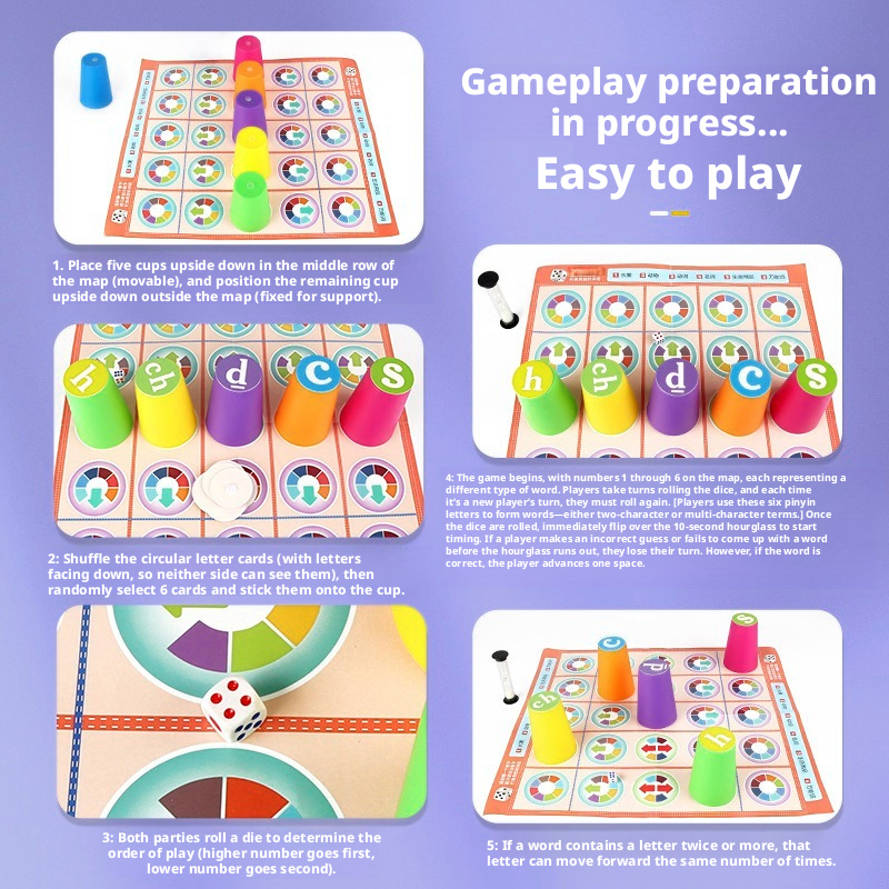 Hot Kids Chinese Pinyin Matchi - đánh giá và giá Board Game Enthusiast